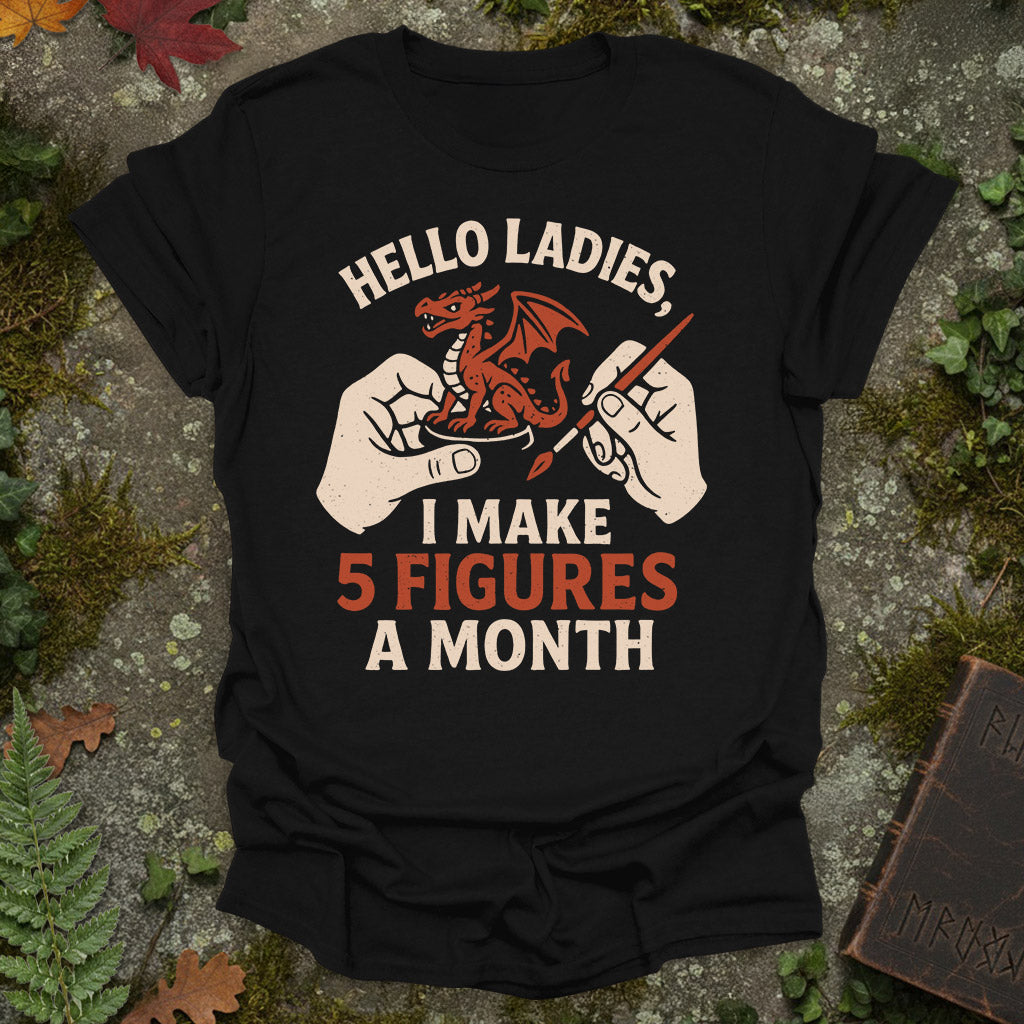 5 Figures Miniature Painter T-Shirt