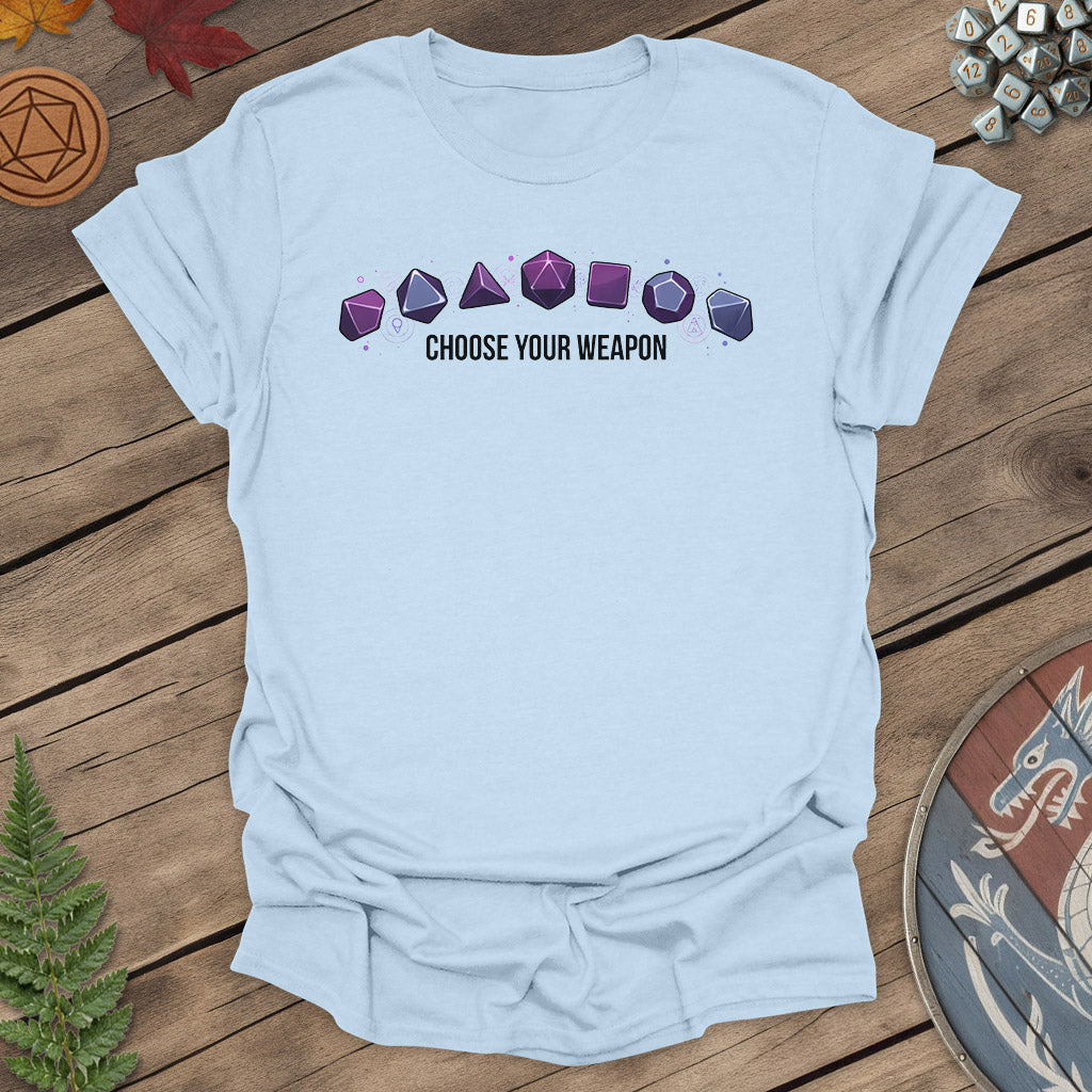 Choose Your Weapon Lineup - T-Shirt