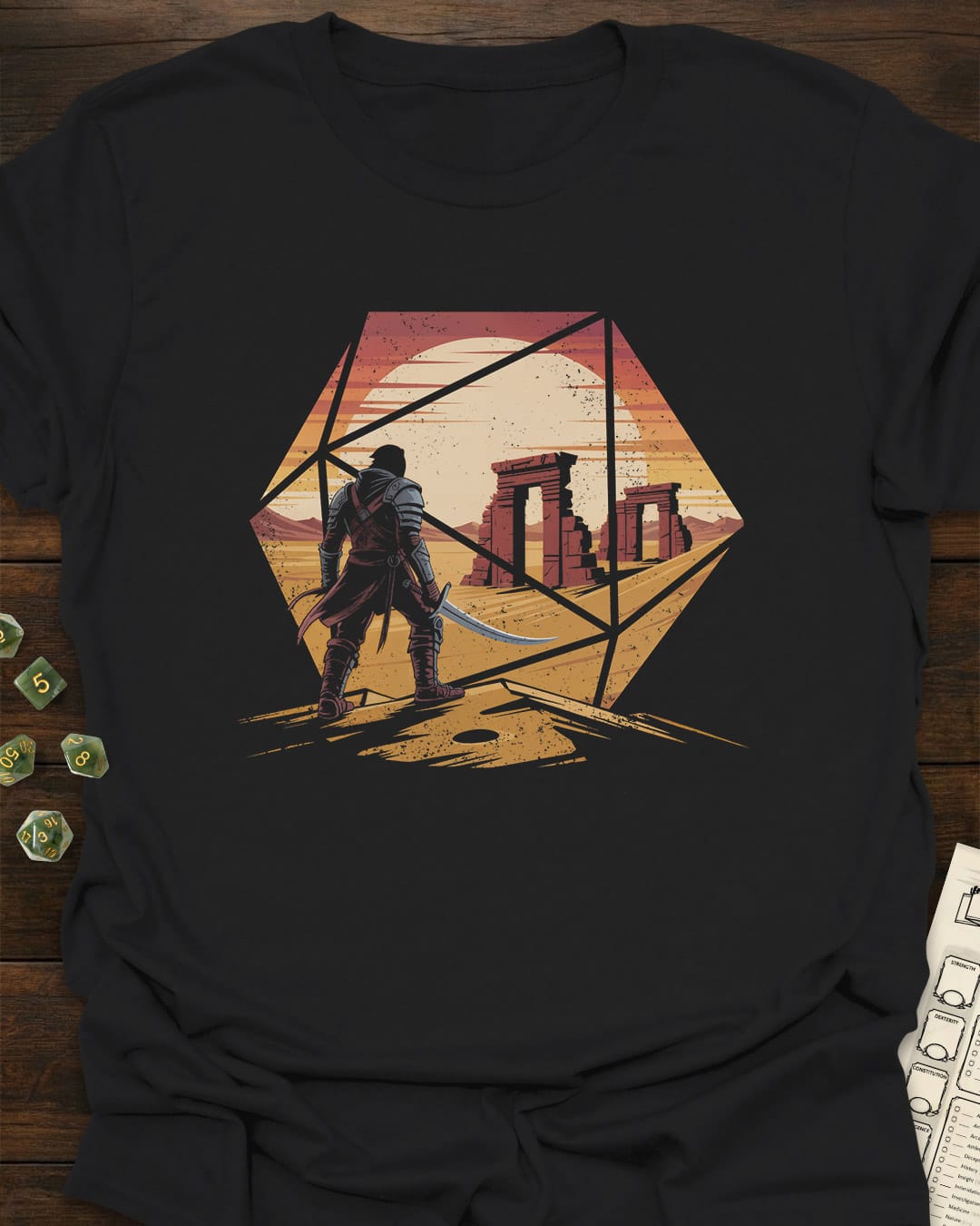 D20 Desert - T-Shirt