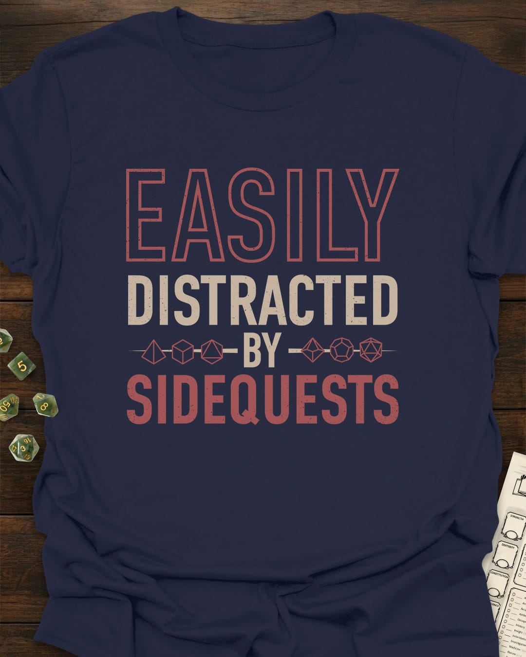 Distracted by sidequests T-Shirt