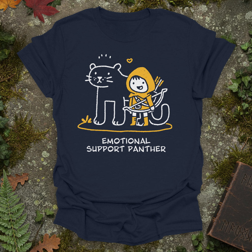 Emotional Support Panther T-Shirt