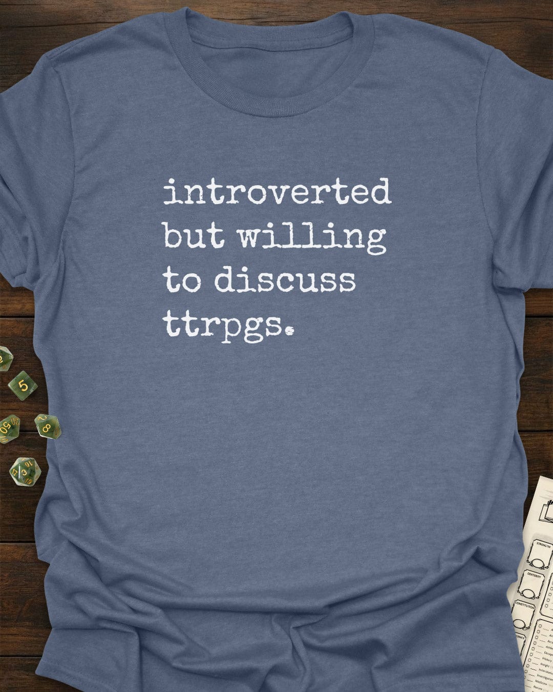 Introverted ttrpgs - T-Shirt
