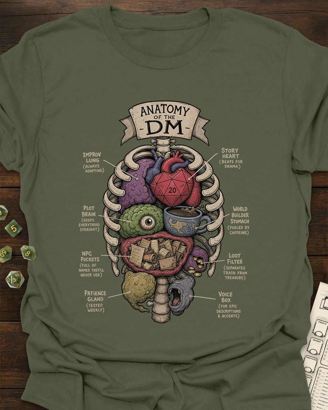 Anatomy of the DM - T-Shirt