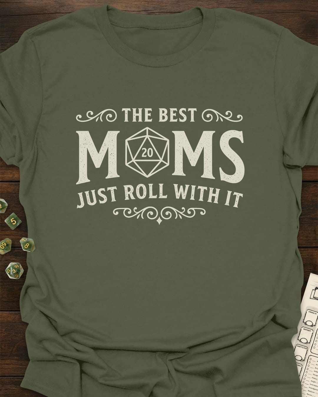 Roll with Mothers Day - T-Shirt