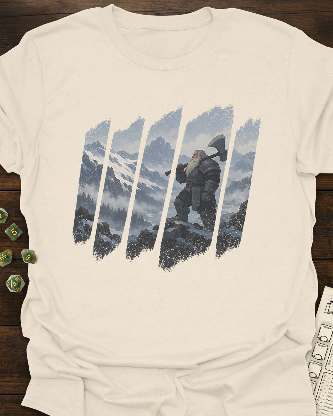 Brush Dwarf Warrior T-Shirt