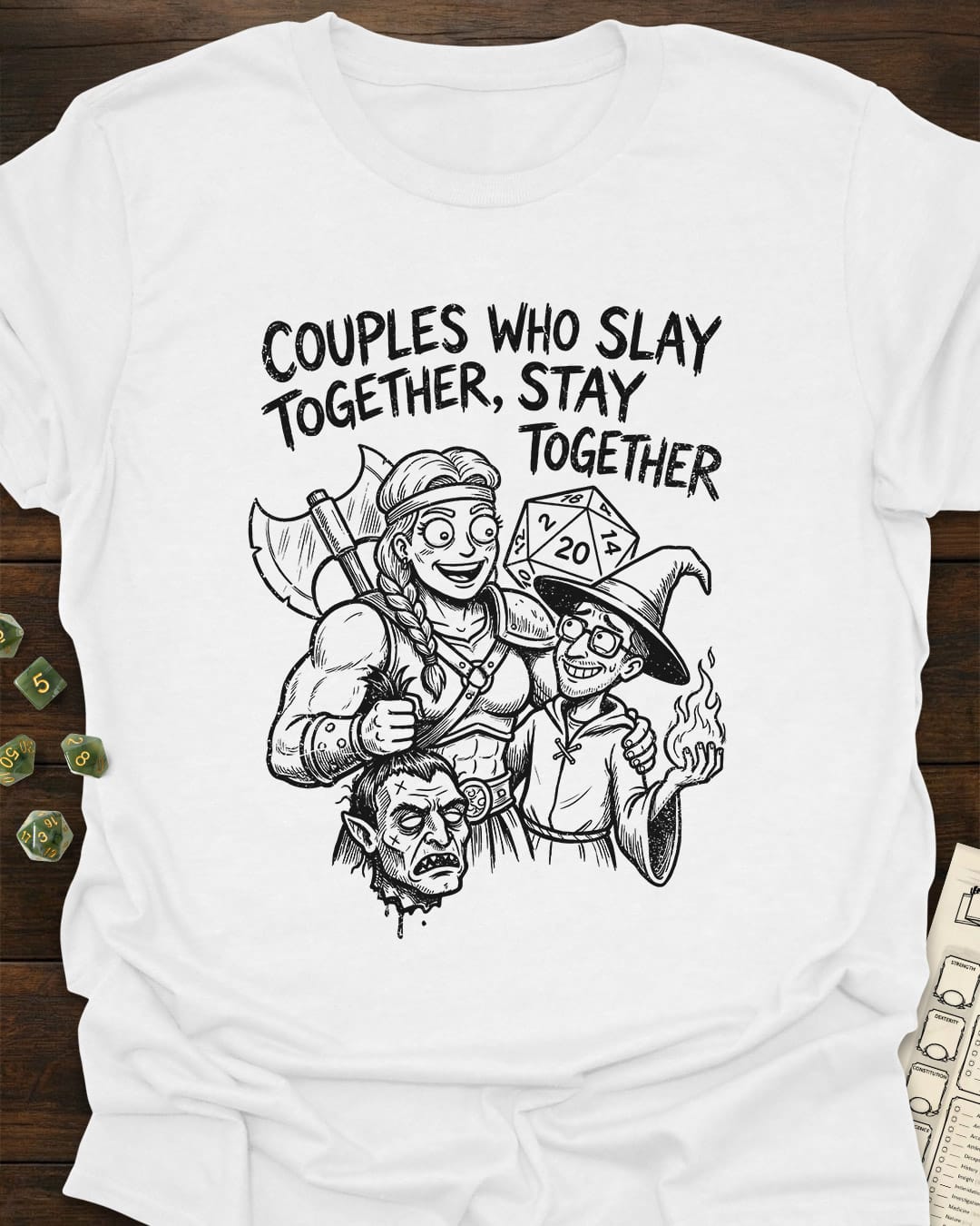 Couples Slay Together Tee