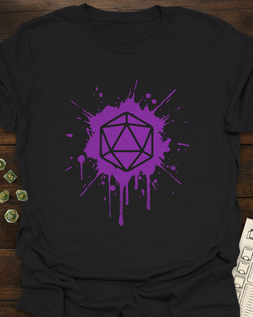 D20 Spatter T-Shirt