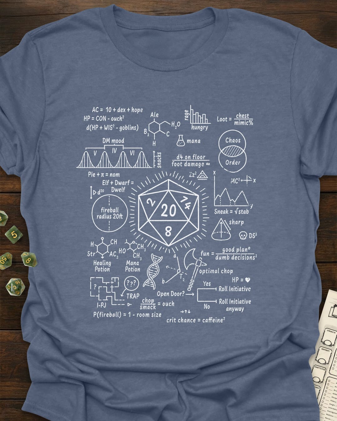 Dice Math - T-Shirt