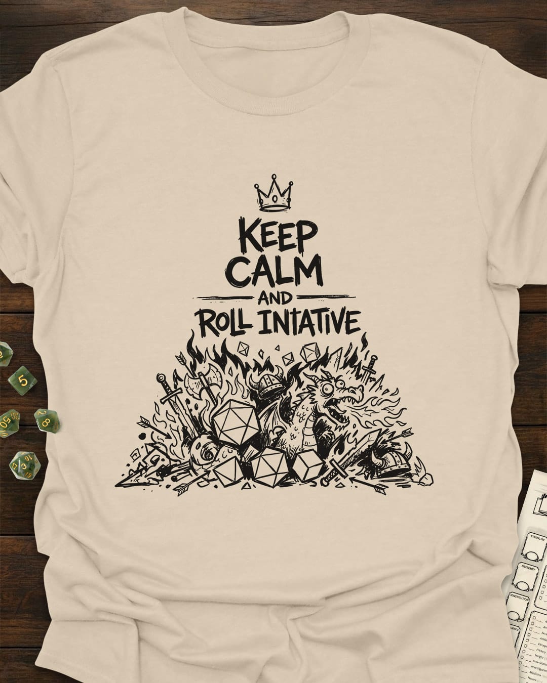 Keep Calm and Roll T-Shirt