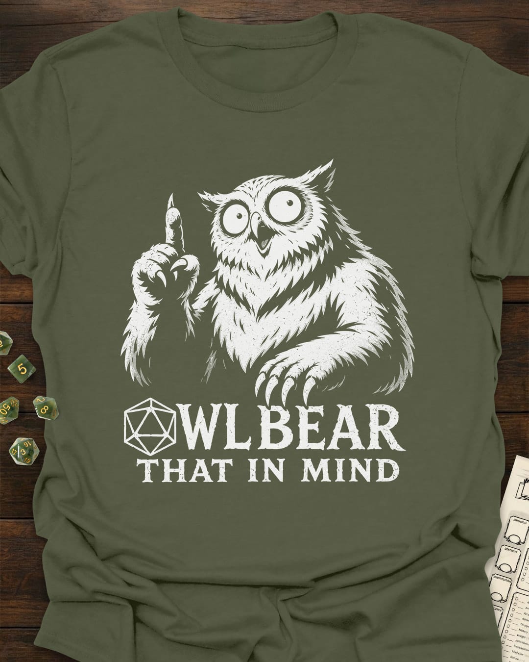 Owl Bear it in Mind T-Shirt