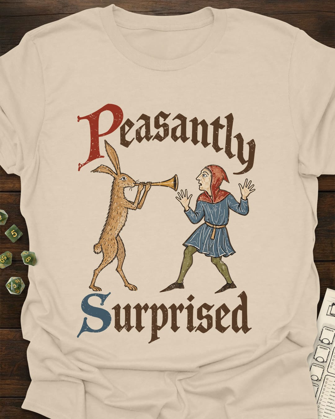 Peasantly Surprised T-Shirt