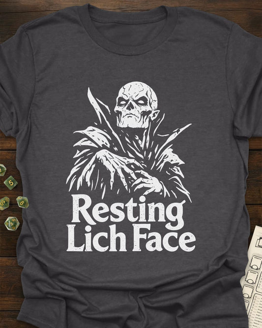 Resting Lich Face T-Shirt