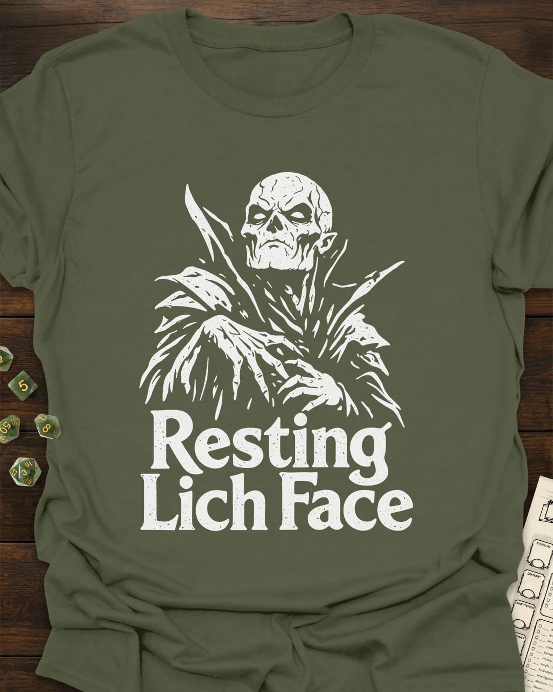 Resting Lich Face T-Shirt