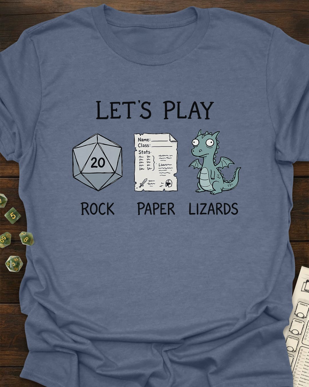 Rock Paper Lizards - T-Shirt
