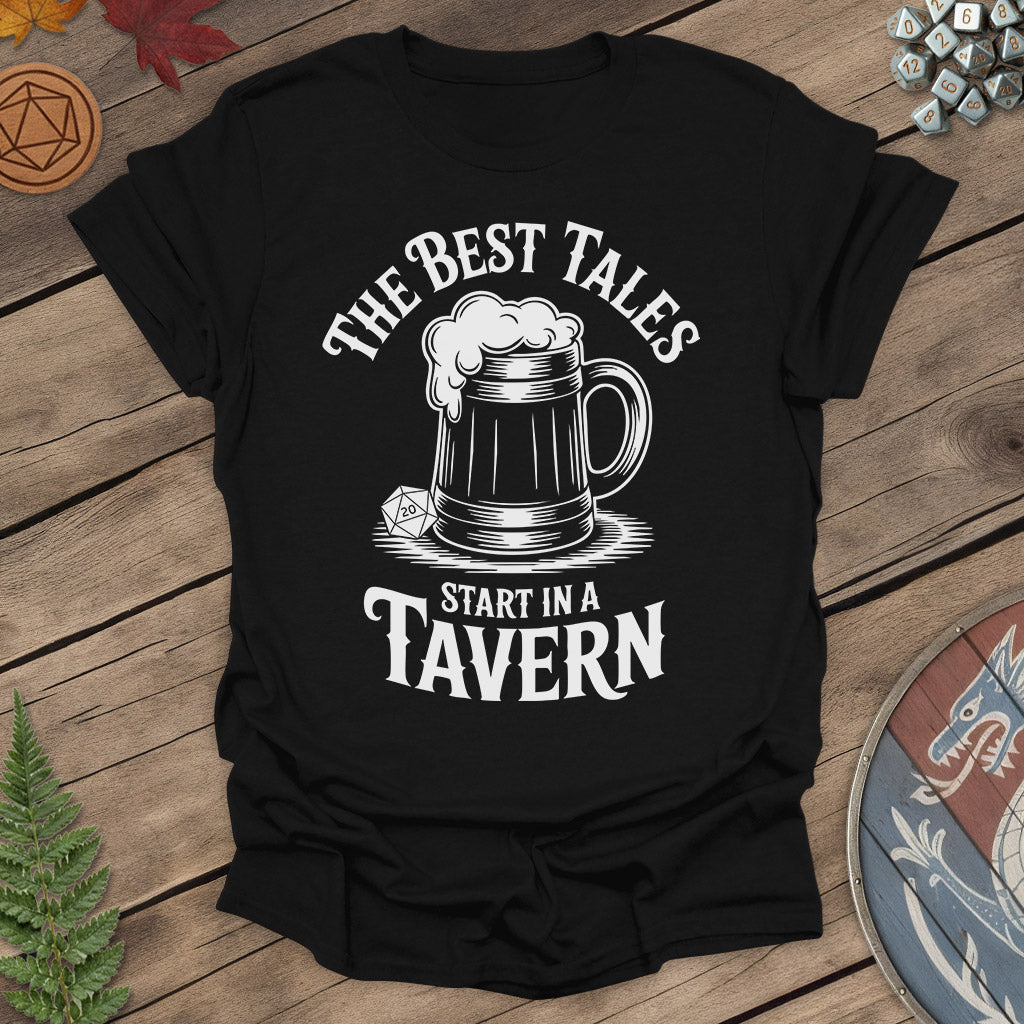 The best tales start  - T-Shirt