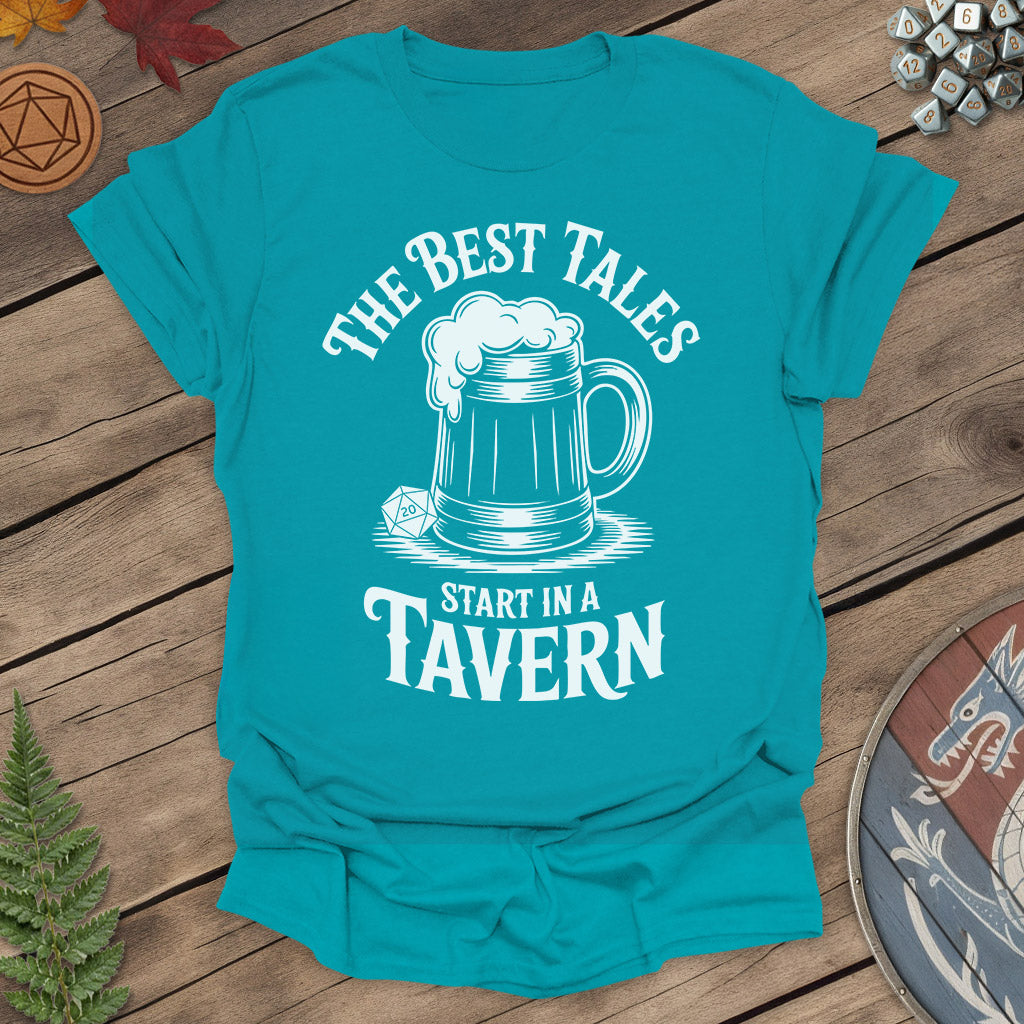 The best tales start  - T-Shirt