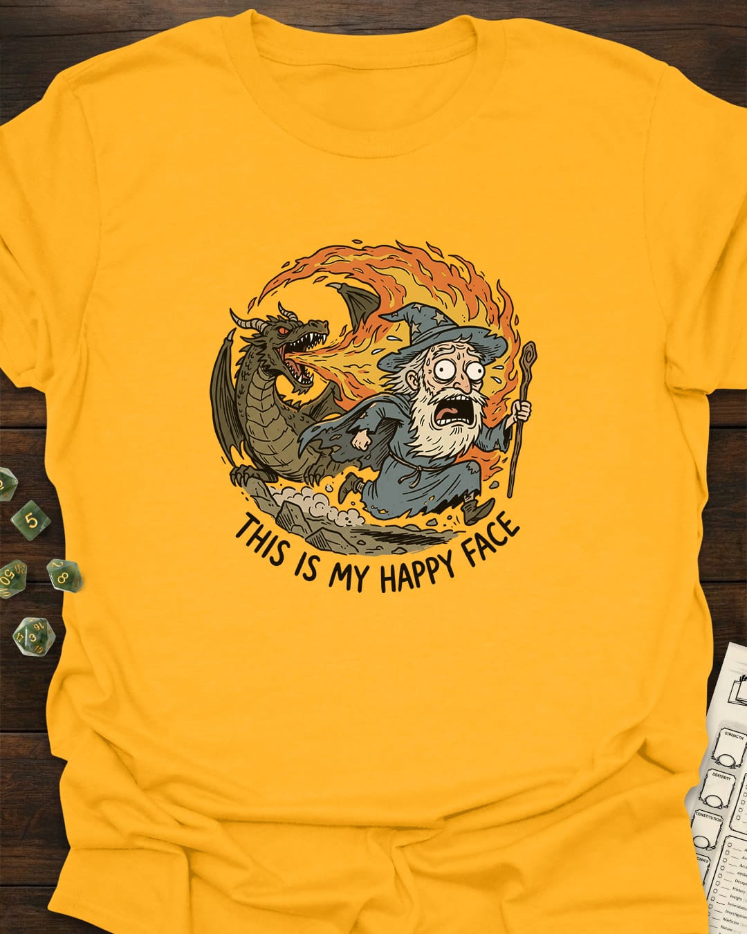 This is my happy face - Tee