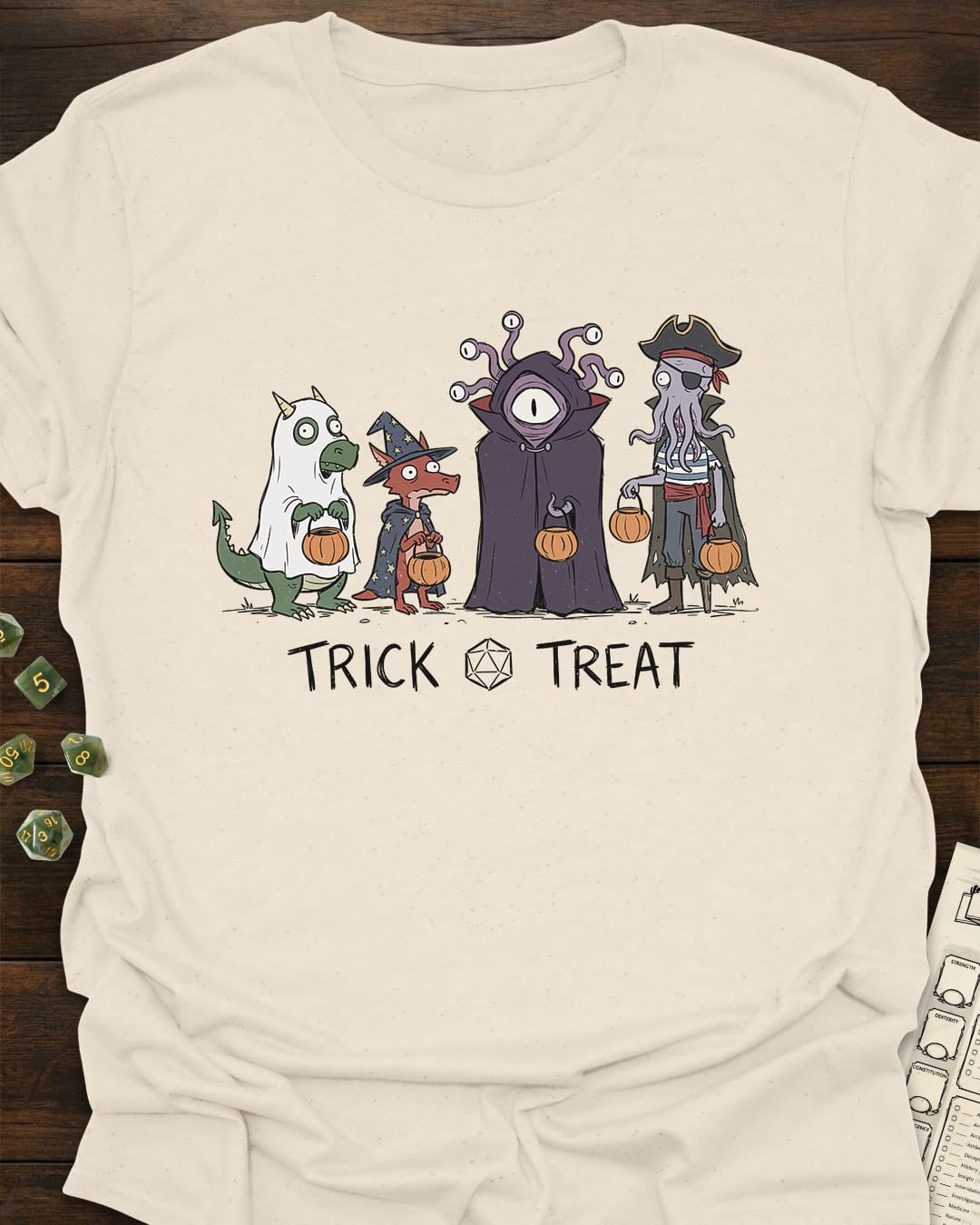 Trick Treat d20 T-Shirt
