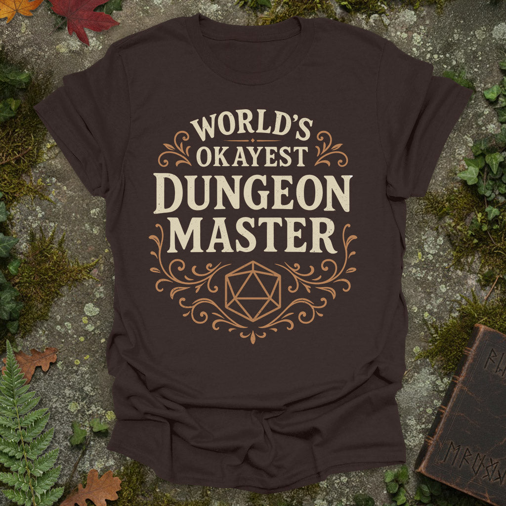 World's Okayest Dungeon Master T-Shirt