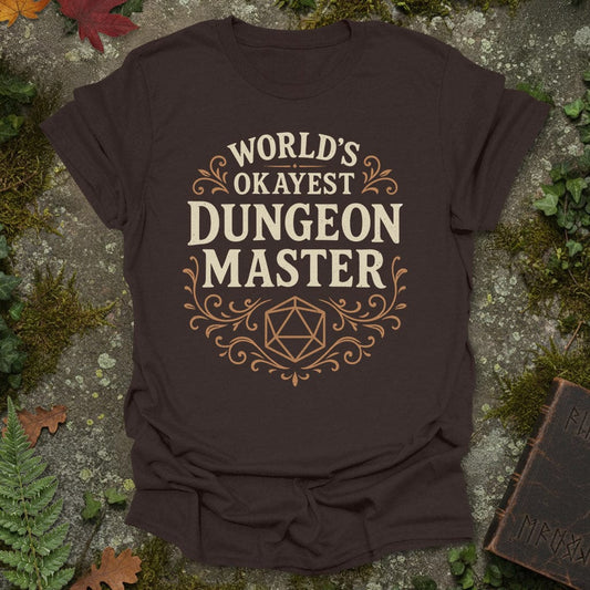 World's Okayest Dungeon Master T-Shirt