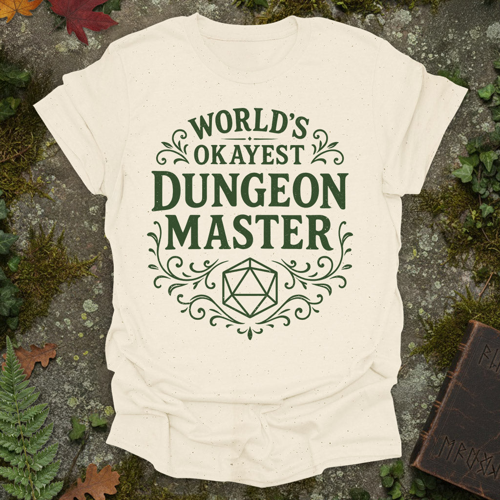 World's Okayest Dungeon Master T-Shirt