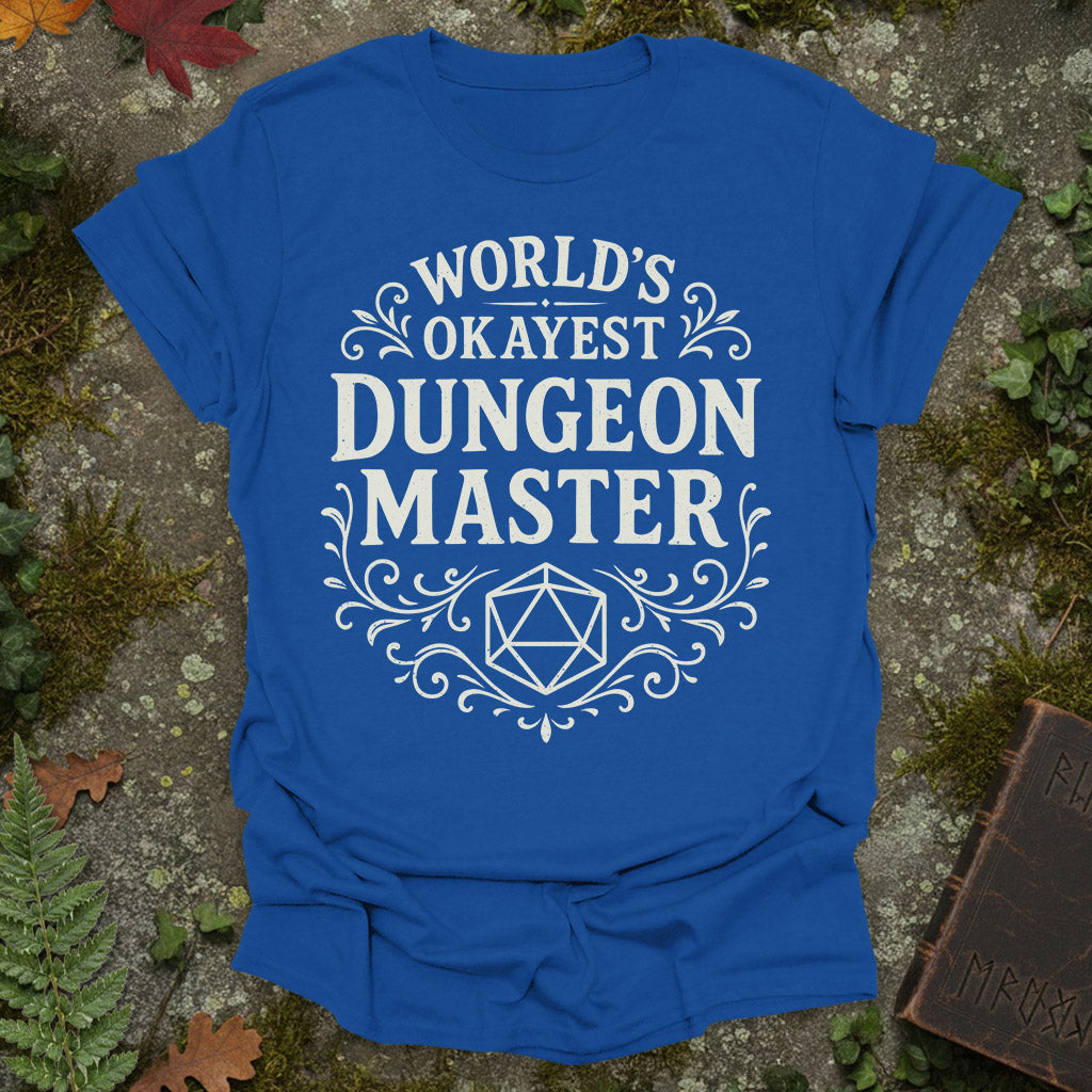 World's Okayest Dungeon Master T-Shirt