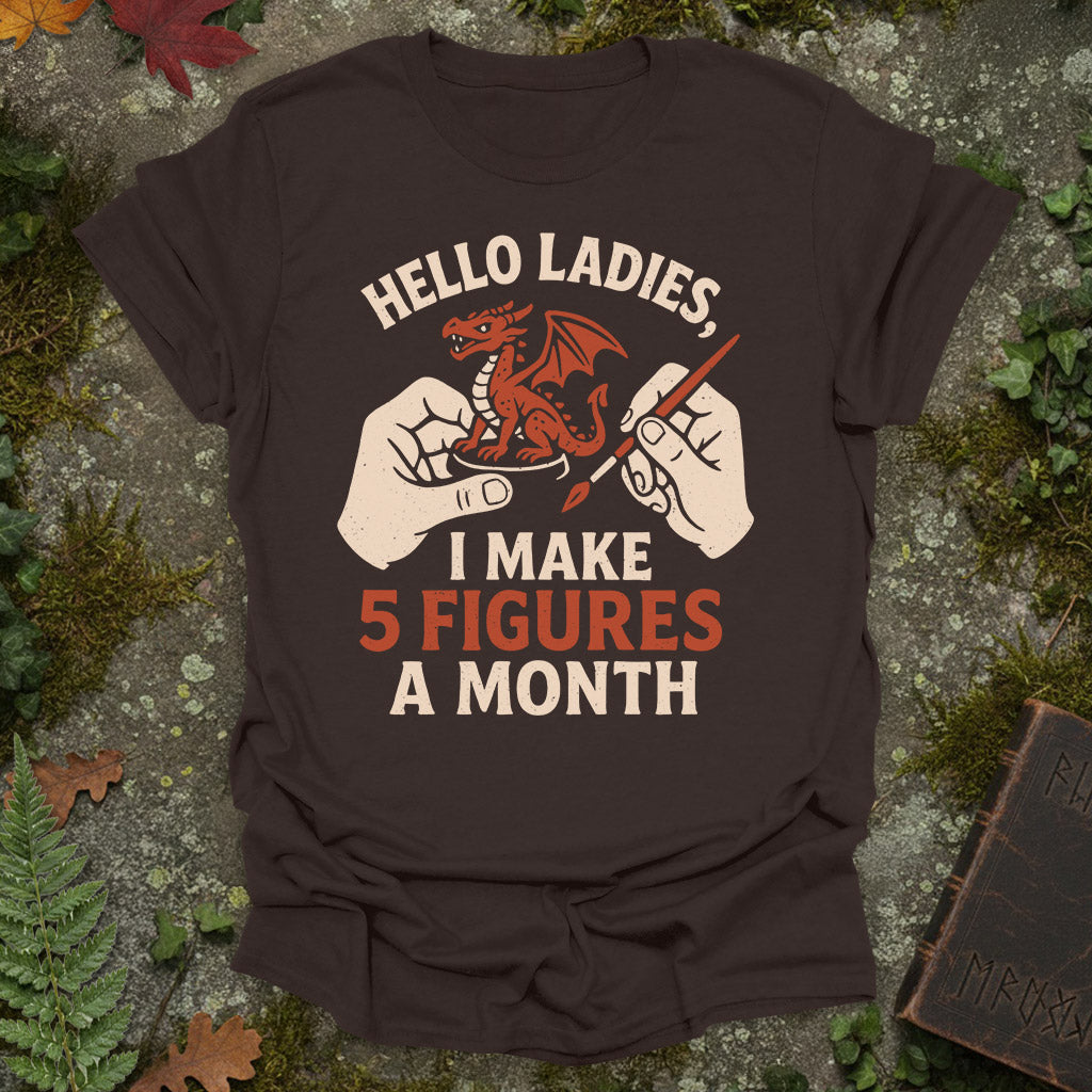 5 Figures Miniature Painter T-Shirt