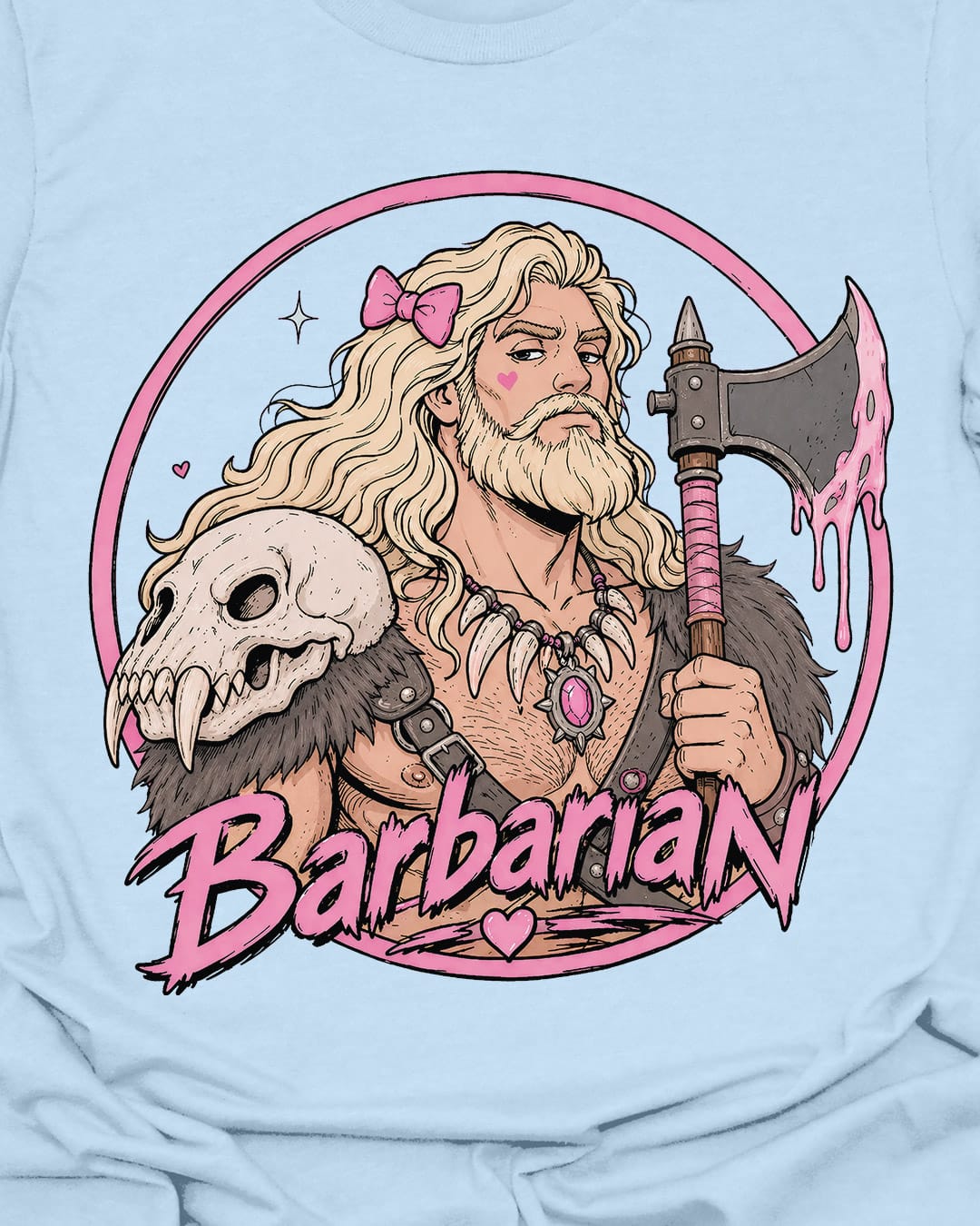 Pink Barbarian T-Shirt