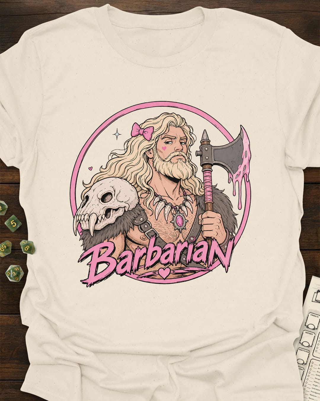 Pink Barbarian T-Shirt