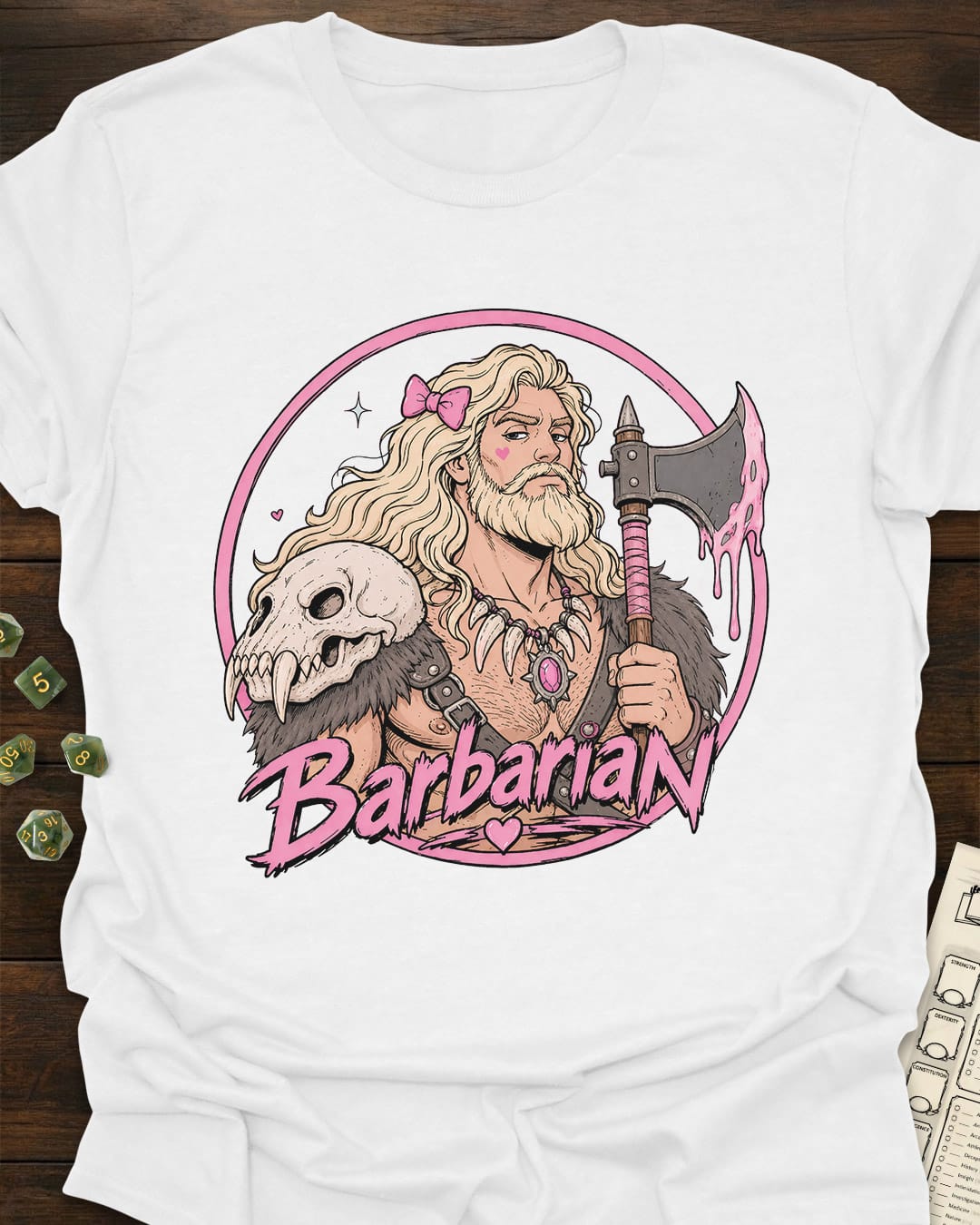 Pink Barbarian T-Shirt