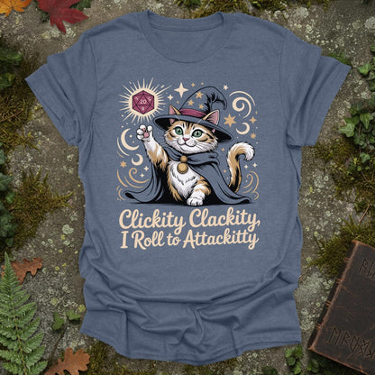 Clickity Clackity Attackitty – T-Shirt
