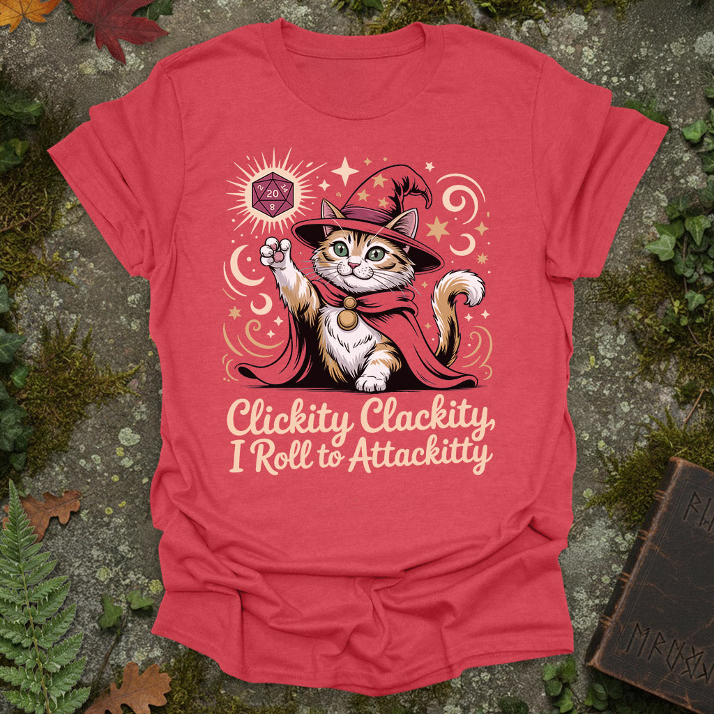 Clickity Clackity Attackitty – T-Shirt