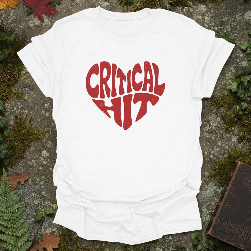 Critical Hit Heart T-Shirt