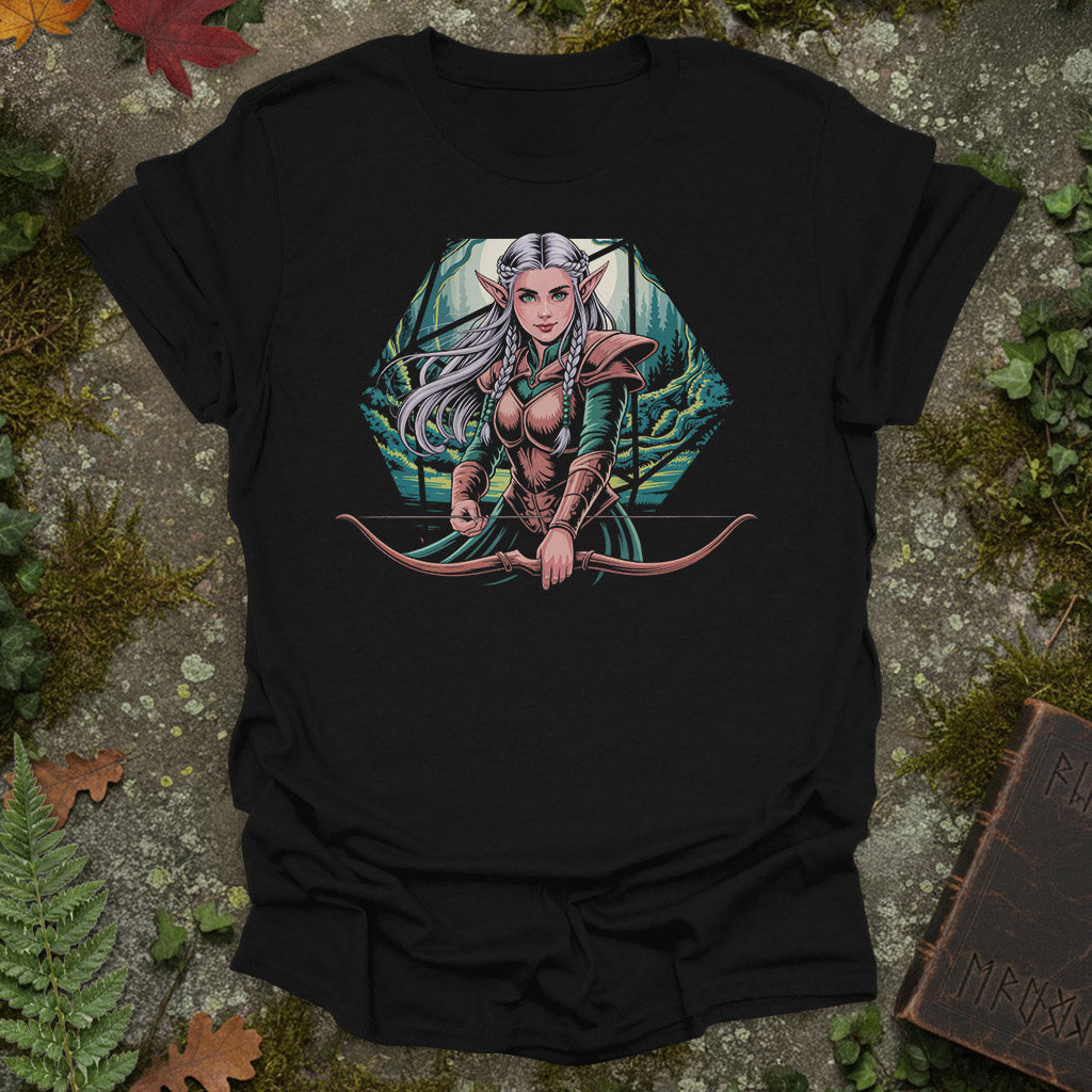 D20 Elf Forest - T-Shirt