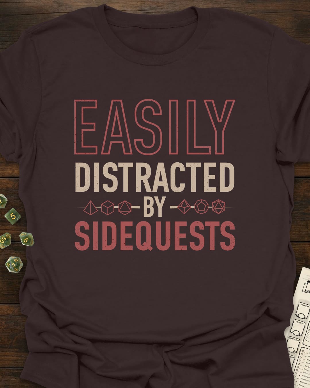 Distracted by sidequests T-Shirt