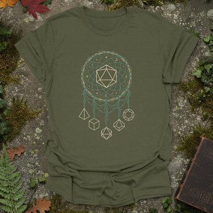 Dreamcatcher Dice & Destiny RPG T-Shirt
