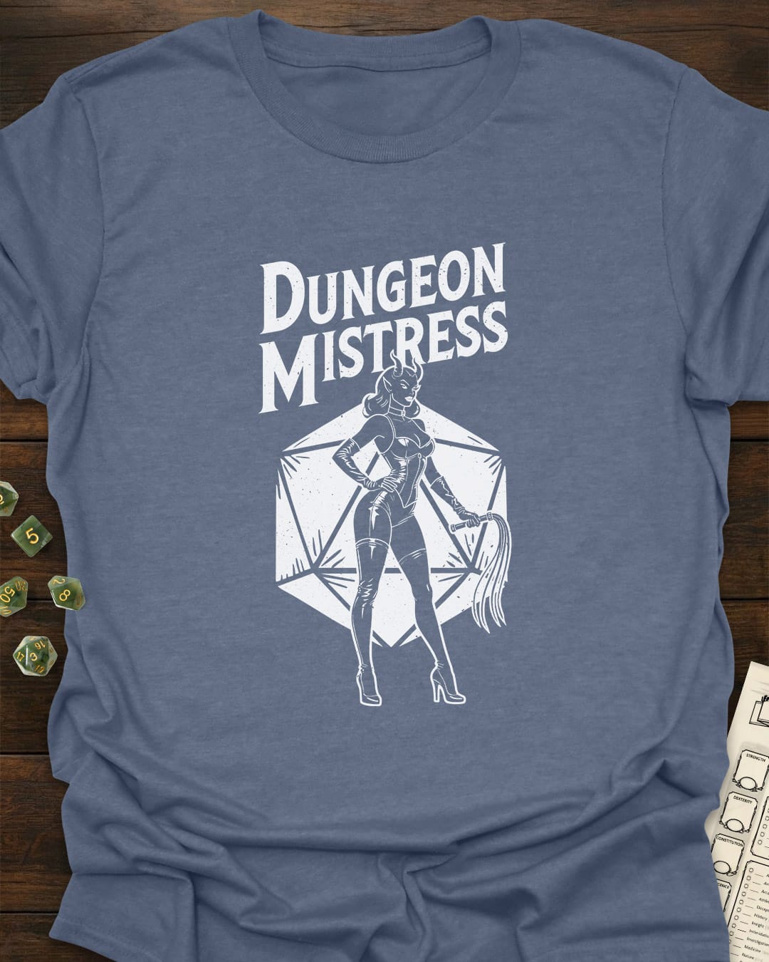 Dungeon Mistress - RPG D20 Shirt