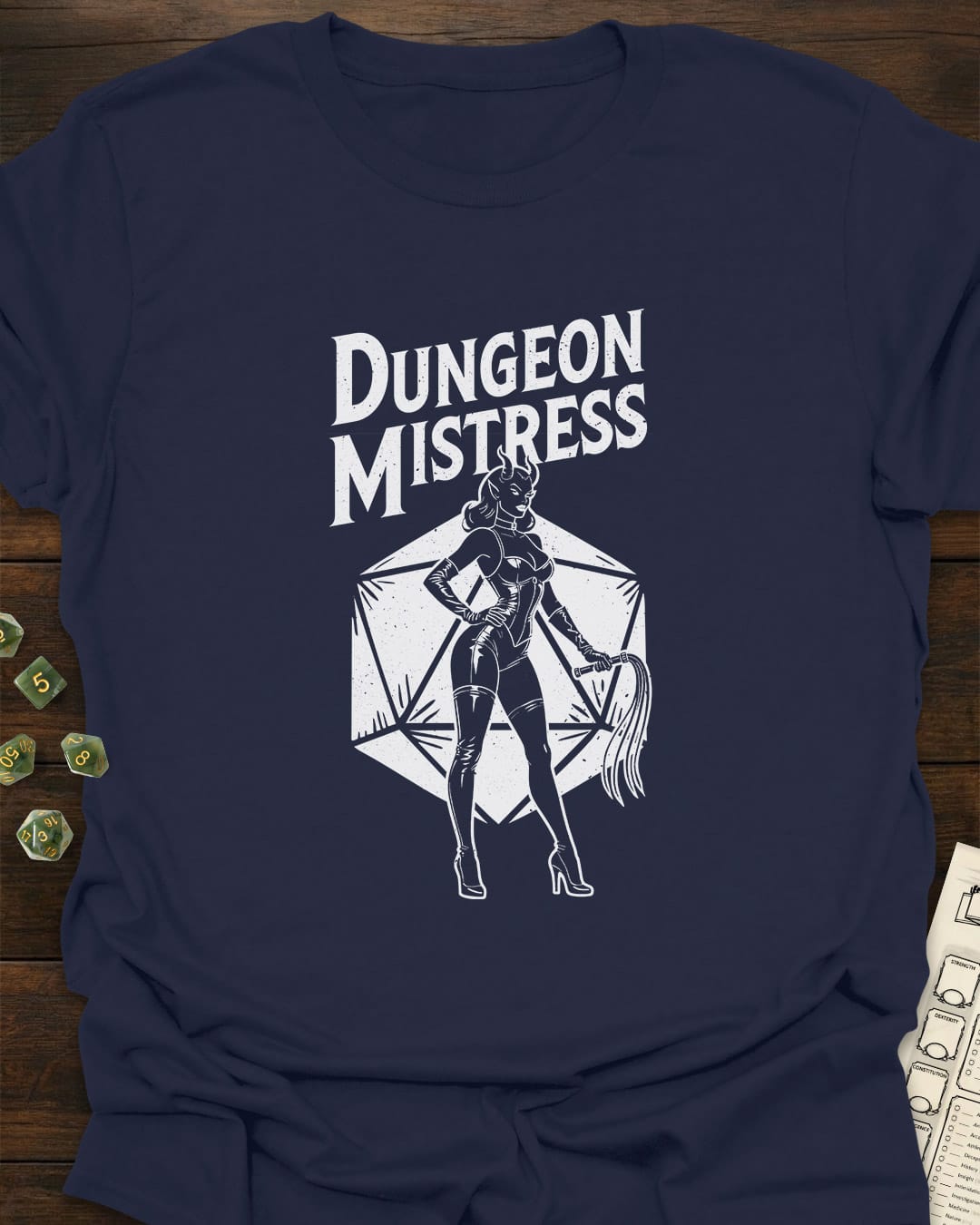 Dungeon Mistress - RPG D20 Shirt