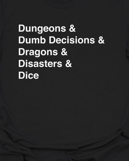 Dungeon Word Stack T-Shirt
