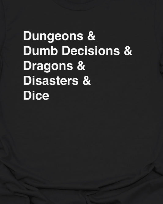 Dungeon Word Stack T-Shirt