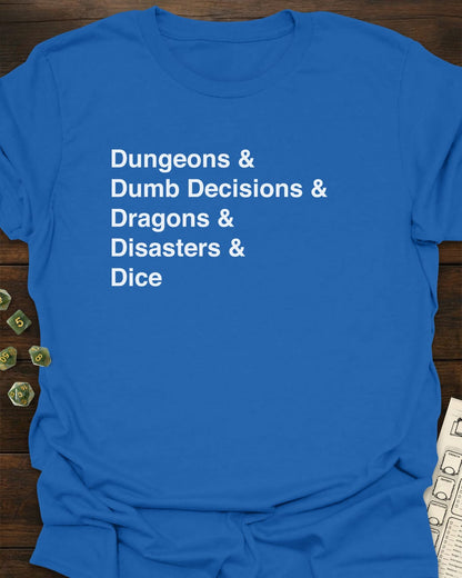 Dungeon Word Stack T-Shirt