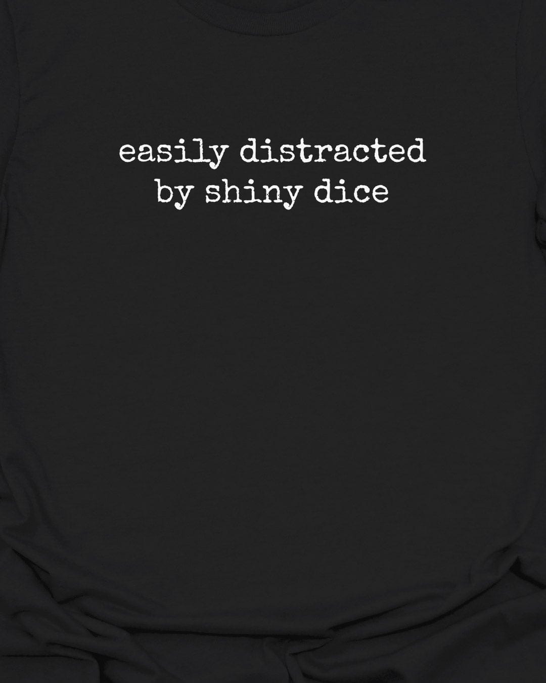 Easily distracted - Typewriter T-Shirt