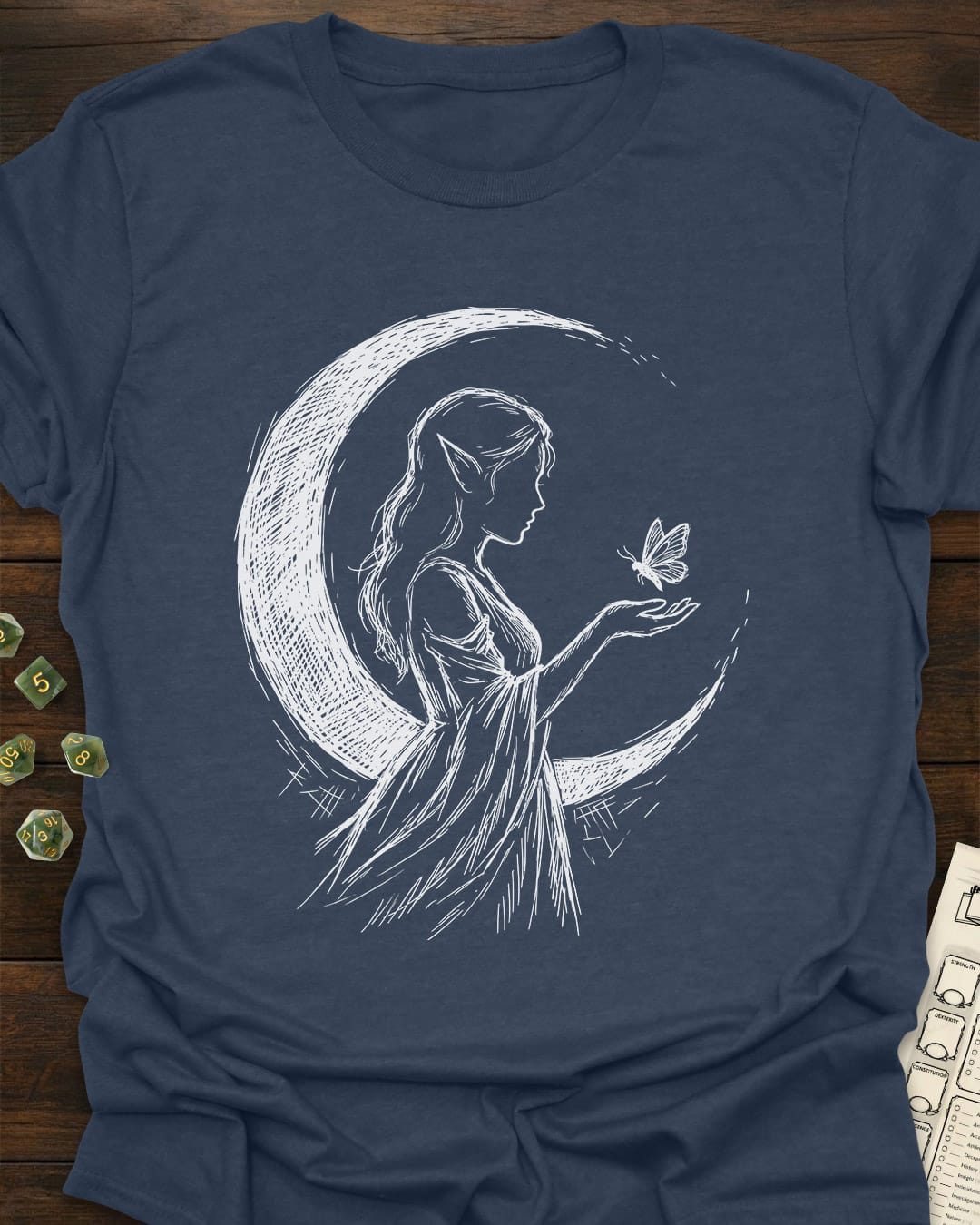 Elven Moon Maiden T-Shirt