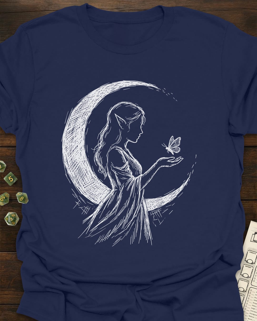 Elven Moon Maiden T-Shirt