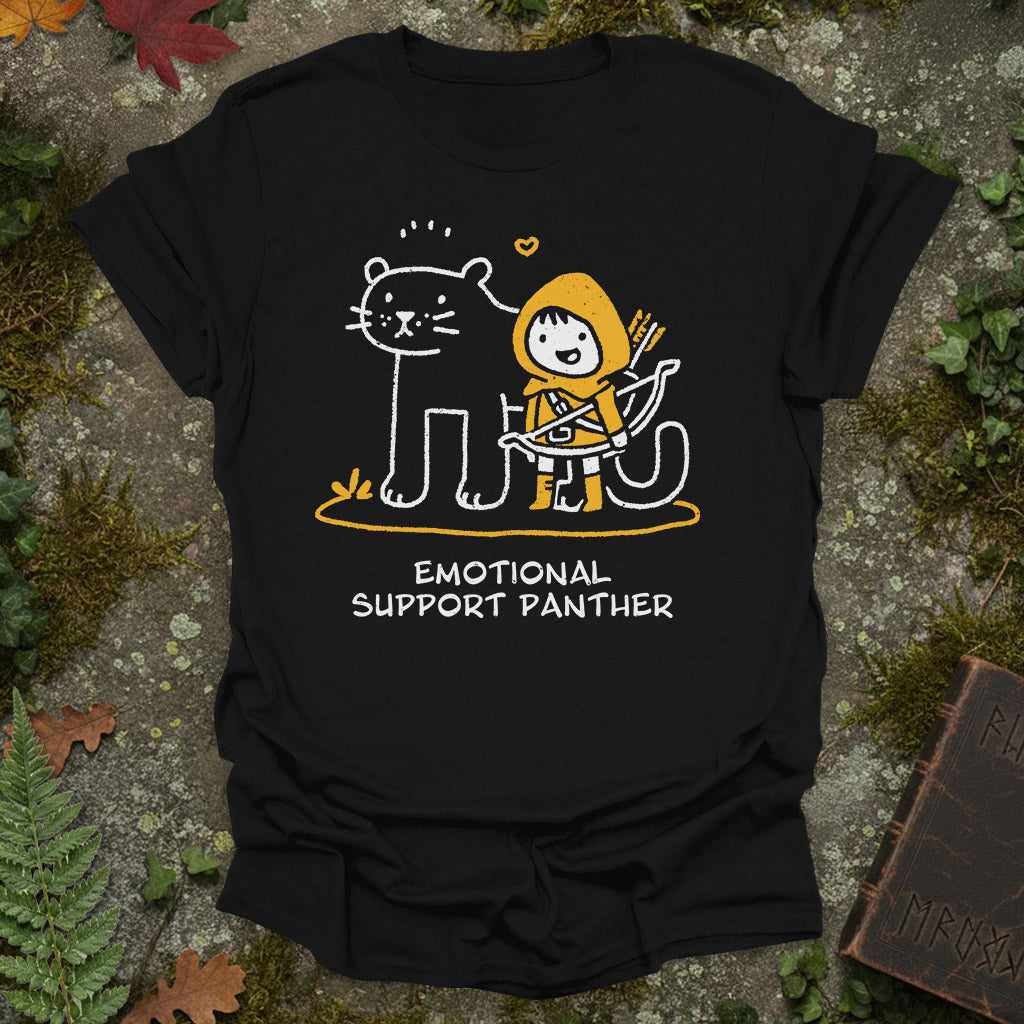 Emotional Support Panther T-Shirt
