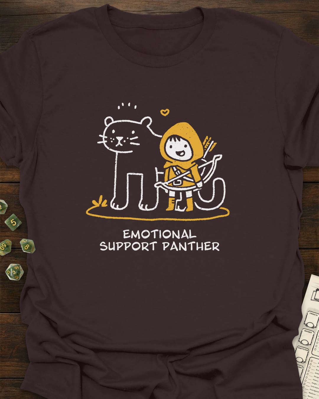 Emotional Support Panther T-Shirt