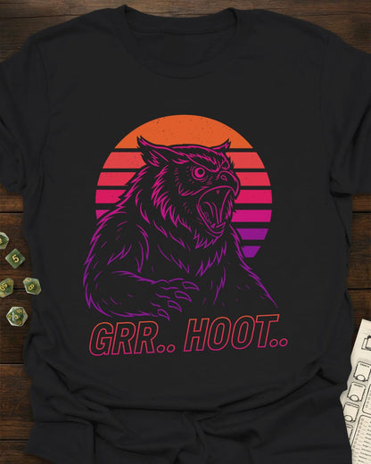 Grr.. Hoot.. Owlbear - T-Shirt