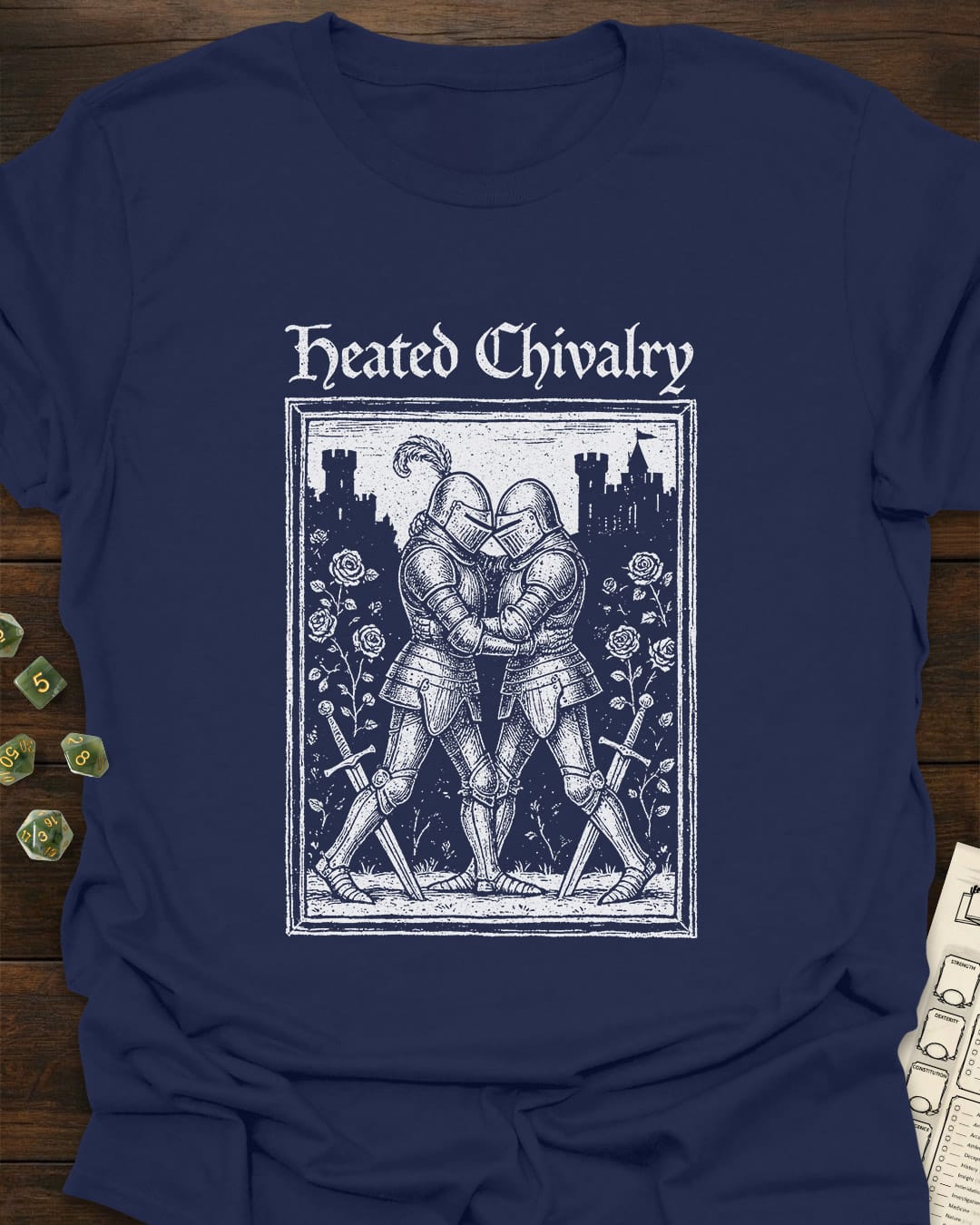 Heathed Chivalry T-Shirt