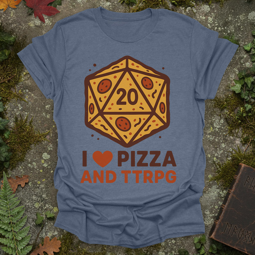 Love Pizza TTRPG T-Shirt
