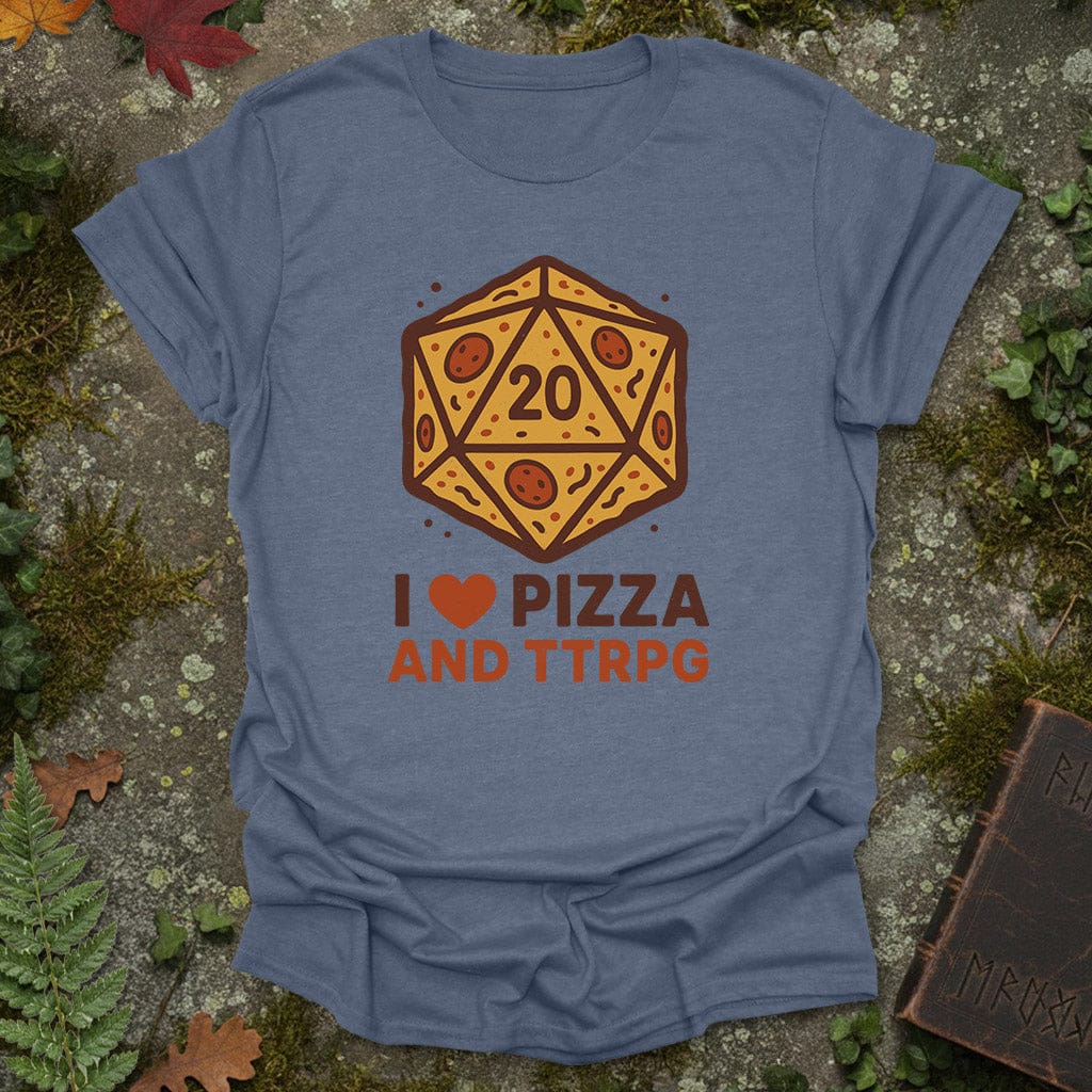 Love Pizza TTRPG T-Shirt
